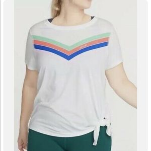 SOLD Old Navy Active Side Tie Yoga Gym Top 3X